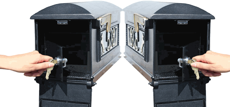Sierra Madre Residential Mailboxes With Lock